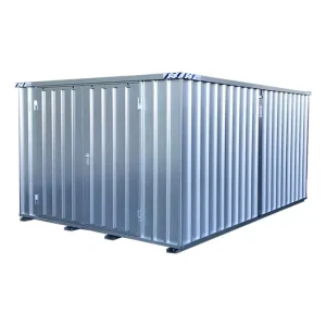 Grote opslagcontainer verhoogd model 5 x 6 x 2,4 m