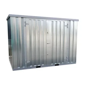 Demontabele Container 4 x 2 dubbele deur lange zijde
