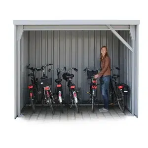 Demontabele fietsenstalling 3 x 2 meter