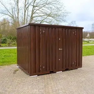 Houtlookcontainer