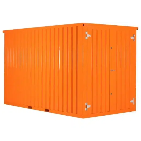 Oranje container product foto