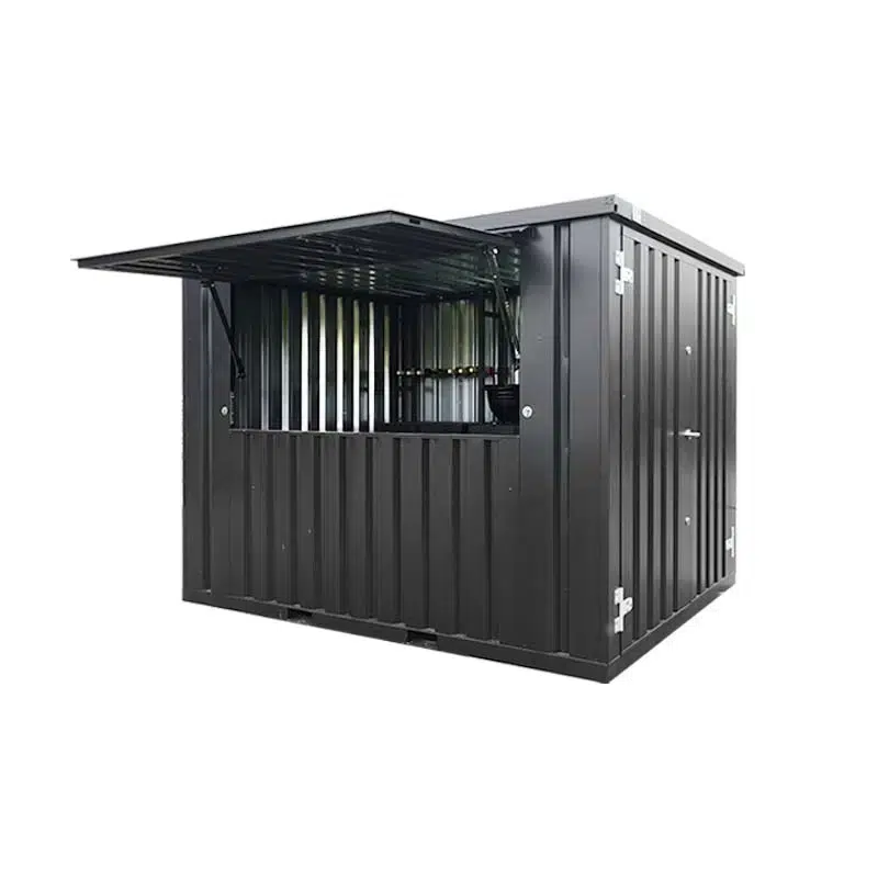 3 x 2 bar container in antraciet gekleurd