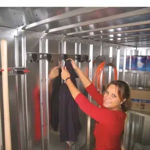 Premium model kapstok voor demontabele container
