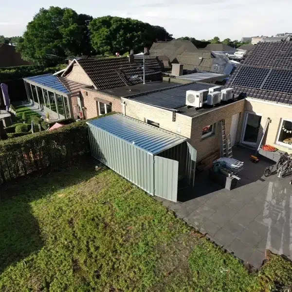 6 x 2 container vanaf boven