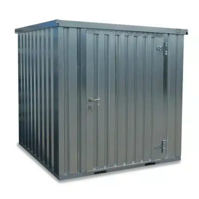 kleine metalen tuinhuis