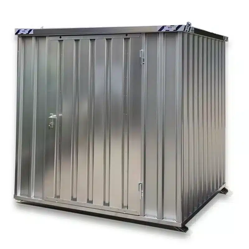 kleine 8 voet container