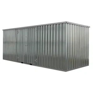 Demontabele Container 5 x 2 dubbele deur lange zijde