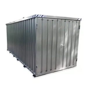 Premium Demontabele Container 6 x 2 dubbele deur korte zijde
