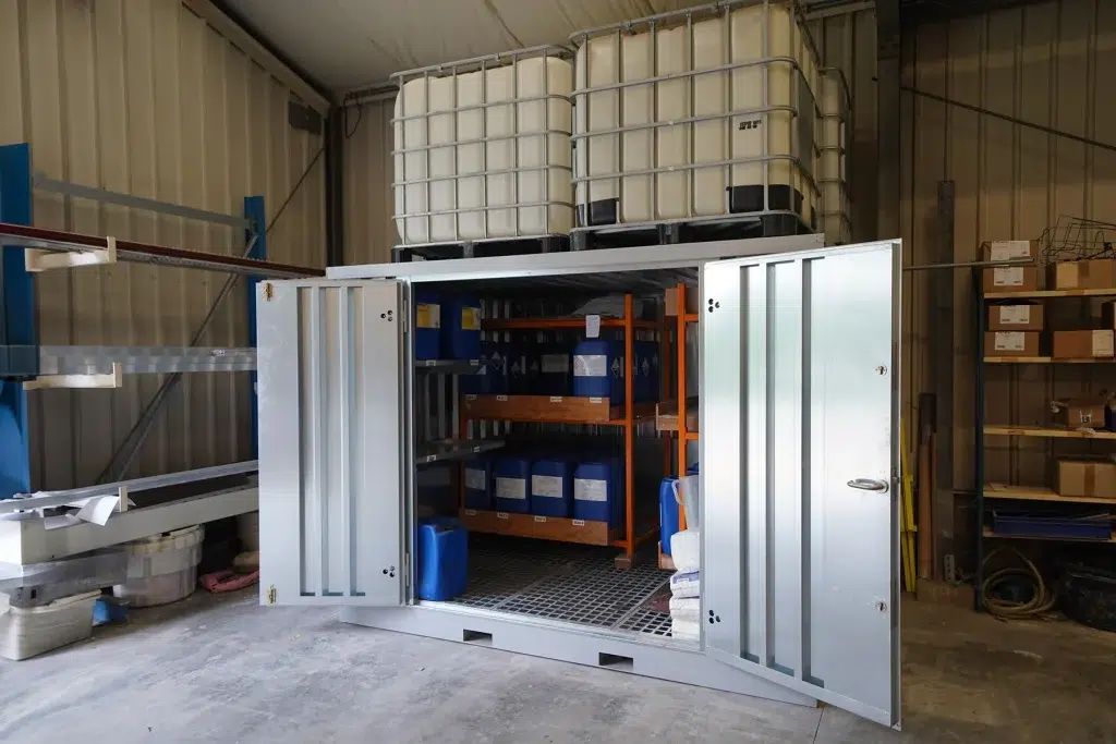 Chemische container categorie foto