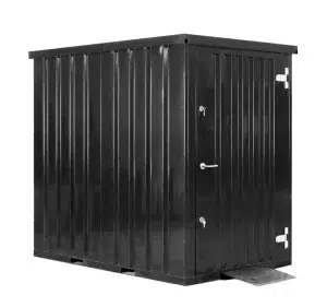 Container tuinhuis 1,5 x 2,2 meter – Alle RAL kleuren – Inclusief Accessoires