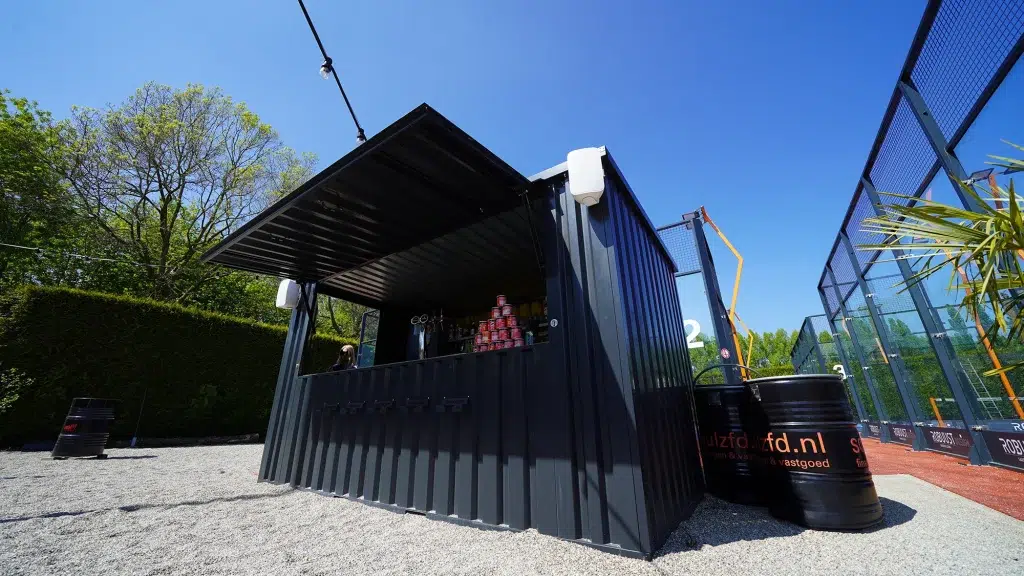 sportvereniging barcontainer
