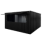 Een barcontainer met open luik zonder achtergrond