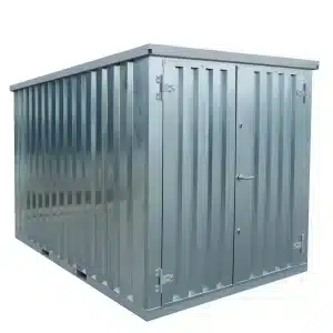 Demontabele Container 3 x 2 dubbele deur korte zijde