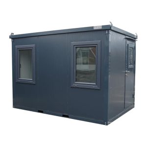 Kantoorunit antraciet 3 x 2 meter